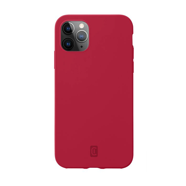 CELLULAR LINE Silicone Case for Apple iPhone 12 Pro Smartphone, Red