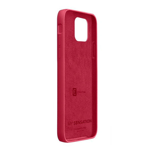 CELLULAR LINE Silicone Case for Apple iPhone 12 Pro Smartphone, Red | Cellular-line| Image 2
