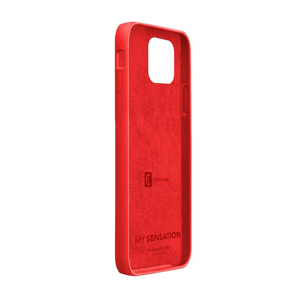 CELLULAR LINE Silicone Case for Apple iPhone 12 Pro Max Smartphone, Red | Cellular-line| Image 2