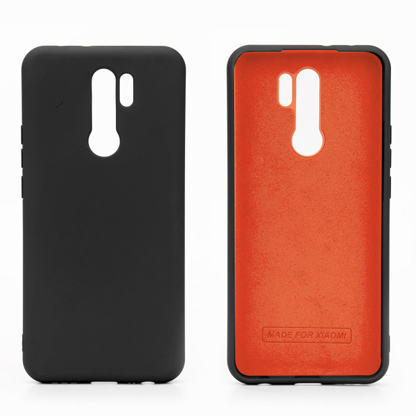 XIAOMI Θήκη Σιλικόνης για Redmi 9 Smartphone, Μαύρο