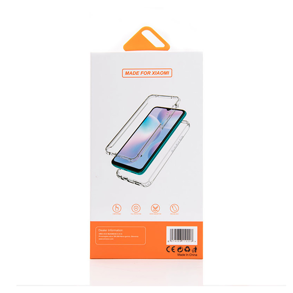 XIAOMI Two Layer Silicone Case for Redmi Note 9 Smartphone, Transparent | Xiaomi| Image 2