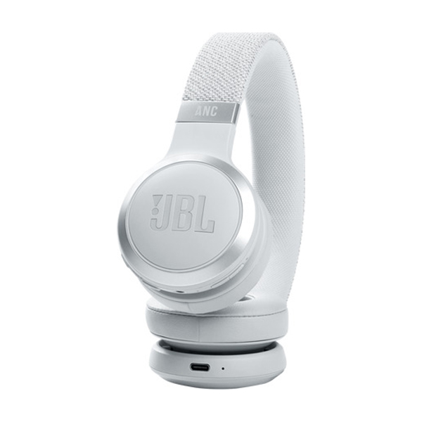 JBL Live 460NC On-Ear Wireless Headphones, White | Jbl| Image 3