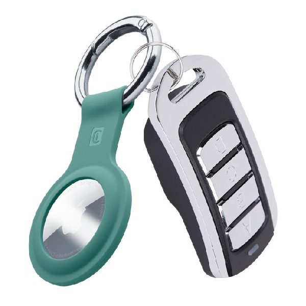 CELLULAR LINE Silicone Key Ring for AirTag, Green | Cellular-line| Image 3