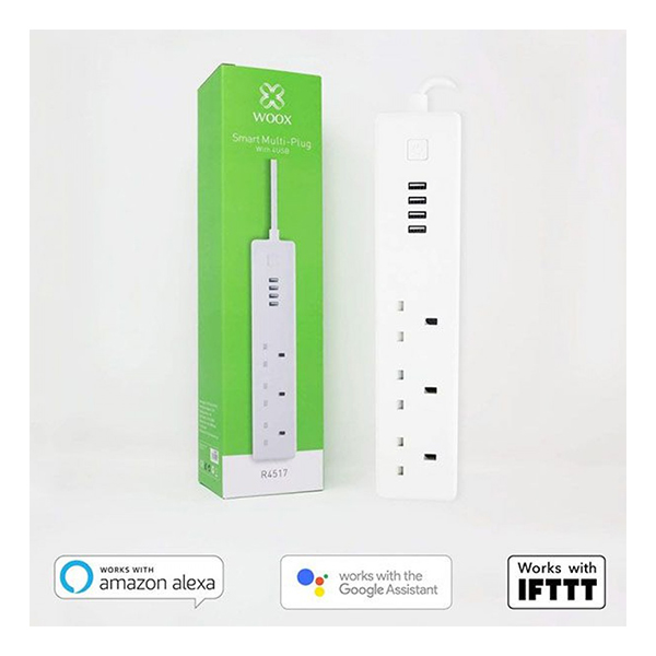 WOOX R4517 Smart Indoor Powerstrip and USB | Woox| Image 3