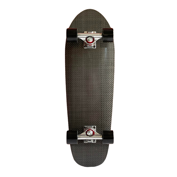 CAPSULE Fuspi Cruiser Skateboard, Black/White | Capsule| Image 2