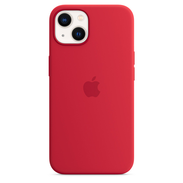 APPLE MM2C3ZM/AΘήκη Σιλικόνης με ΜagSafe για iPhone 13 Smartphone, Κόκκινο