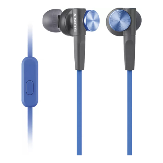 SONY MDRXB50APL.CE7 In-Ear Wired Headphones, Blue