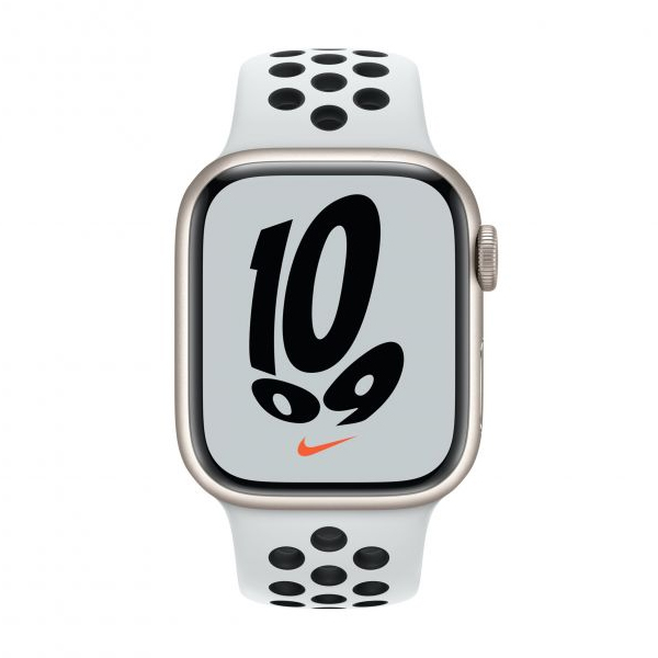 APPLE MKN33GK/A Smartwatch Nike S7 41 mm, Άσπρο | Apple| Image 2