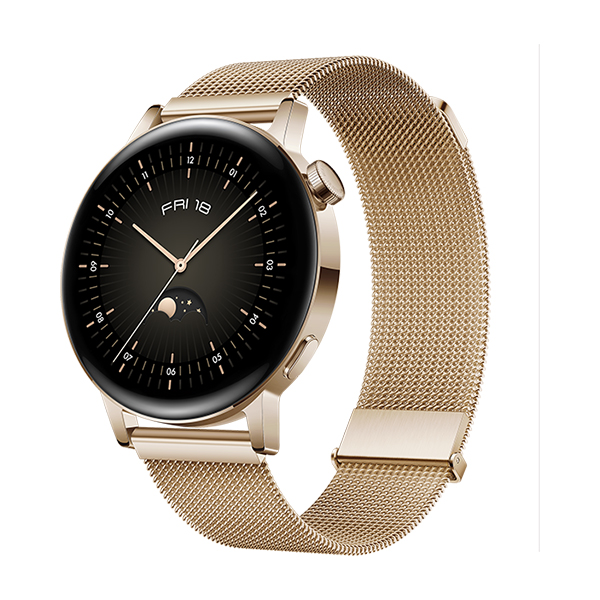 HUAWEI 55027151 Watch GT 3 Elegant Smartwatch, Χρυσό | Huawei| Image 4