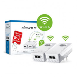 DEVOLO Magic 2 WiFi 6 Mesh Starter Kit 8931 WiFi Router | Devolo