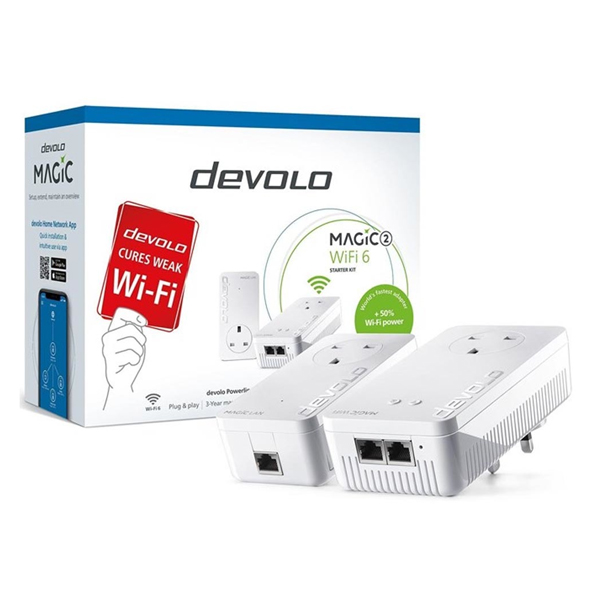 DEVOLO Magic 2 WiFi 6 Starter Kit 8818 WiFi Router