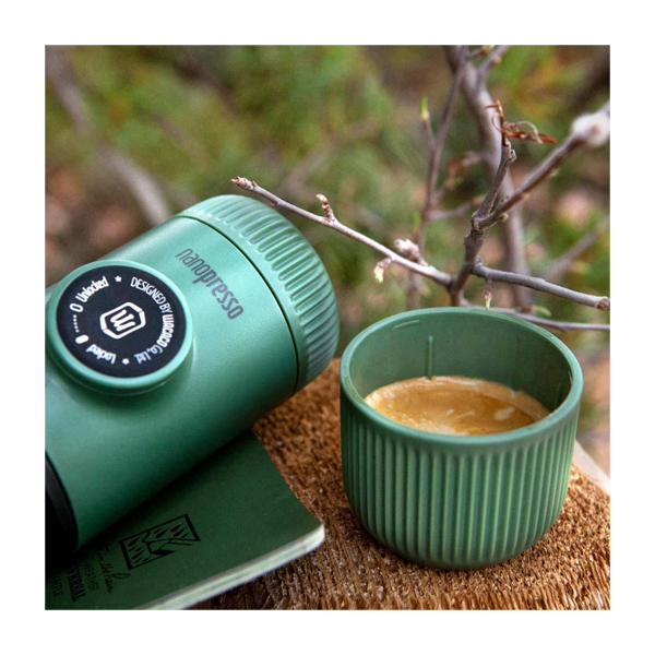 WACACO Nanopresso Portable Espresso Machine with Protective Case, Green | Wacaco| Image 2