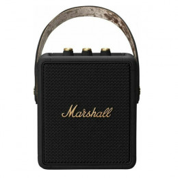 MARSHALL Stockwell II Bluetooth Speaker, Black & Brass | Marshall