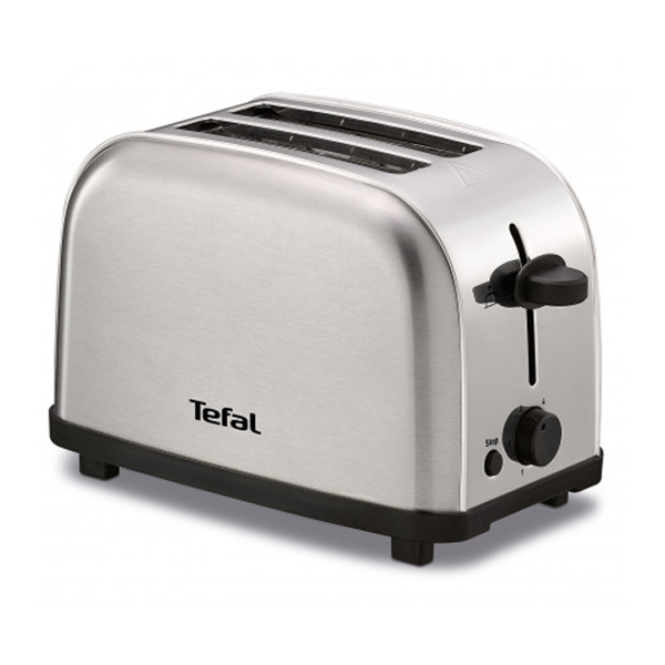 TEFAL TT330D Ultra Mini Toaster, Stainless Steel | Tefal