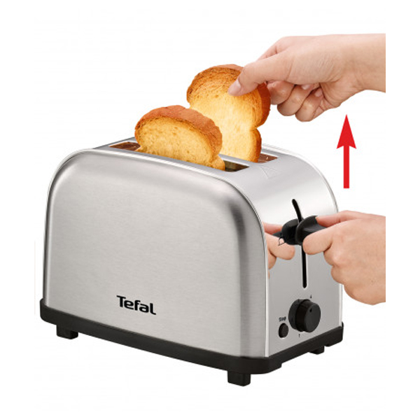 TEFAL TT330D Ultra Mini Toaster, Stainless Steel | Tefal| Image 3