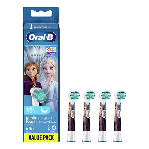 BRAUN ORAL-B EB10 Frozen Replacement Toothbrush Heads, 4 Pieces | Braun| Image 2