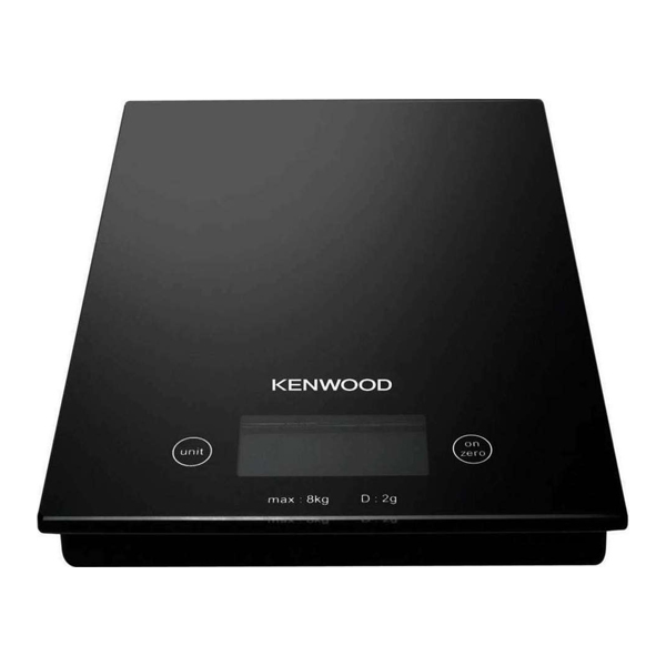 KENWOOD DS400 Kitchen Scale, Black