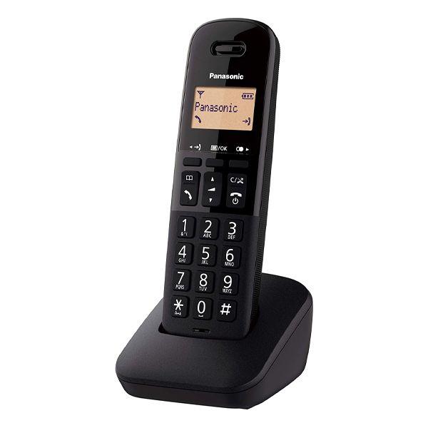 PANASONIC KX-TGB610EB Cordless Phone, Black
