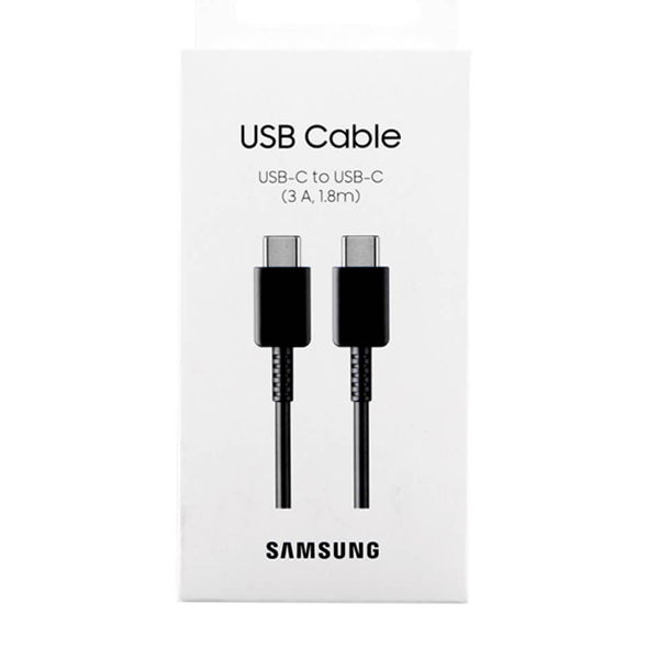 SAMSUNG EP-DX310JBEGEU Καλώδιο USB-C σε USB-C 1.8 μέτρα, Mαύρο | Samsung| Image 2