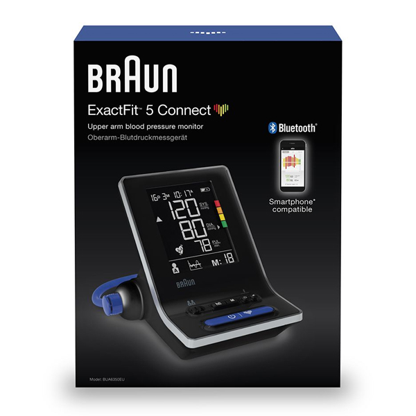 BRAUN BUA6350EU Exact Fit 5 Connect Digital Blood Pressure Monitor | Braun| Image 4