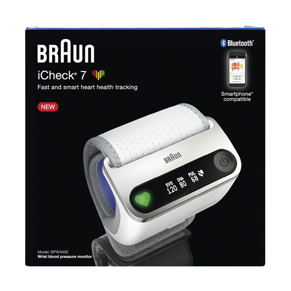 BRAUN BPW4500WE iCheck 7 Digital Wrist Blood Pressure Monitor | Braun| Image 3
