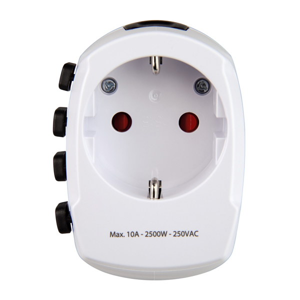 HAMA 00137380 World Travel Pro Adapter Plug