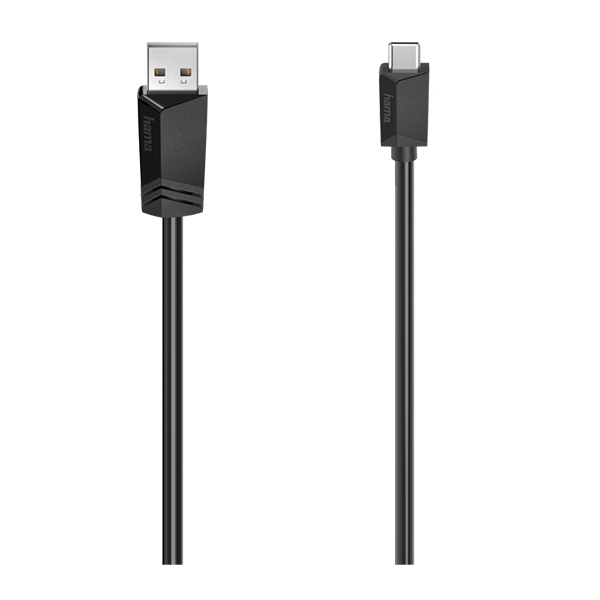 HAMA 00200633 USB Type-C Charging and Data Transfer Cable, 3 m