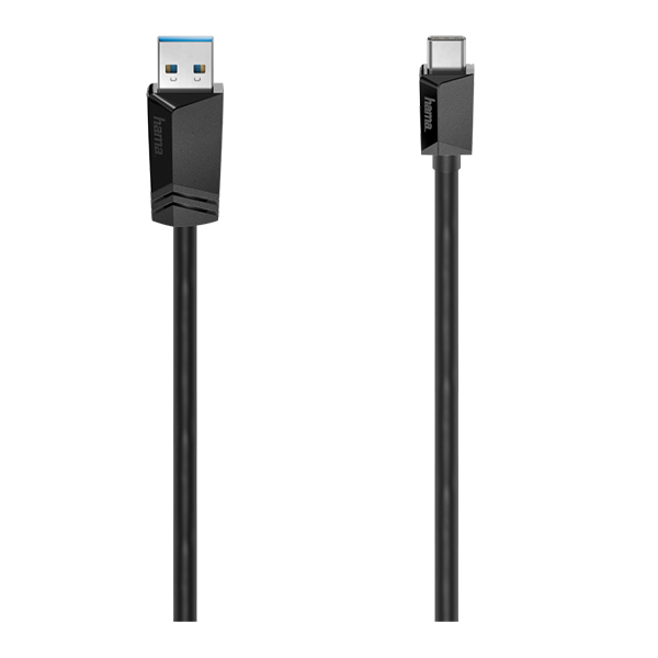 HAMA 00200657 USB Type-C Charging and Data Transfer Cable, 1 m