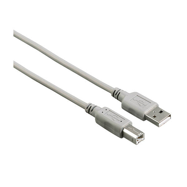 HAMA 00200902 Printing Cable USB-A to USB-B, 5 m