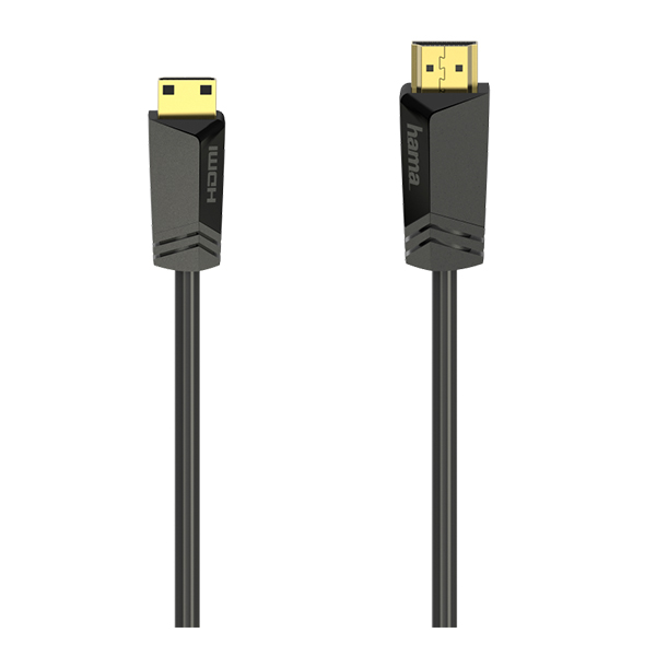 HAMA 00205000 High-Speed HDMI to Mini HDMI Cable, 1.5 m
