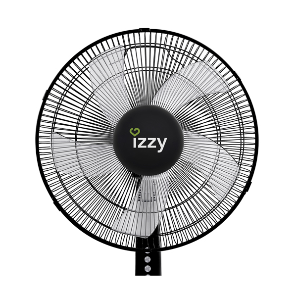 IZZY 223917 Desktop Fan, 16" Black | Izzy| Image 2