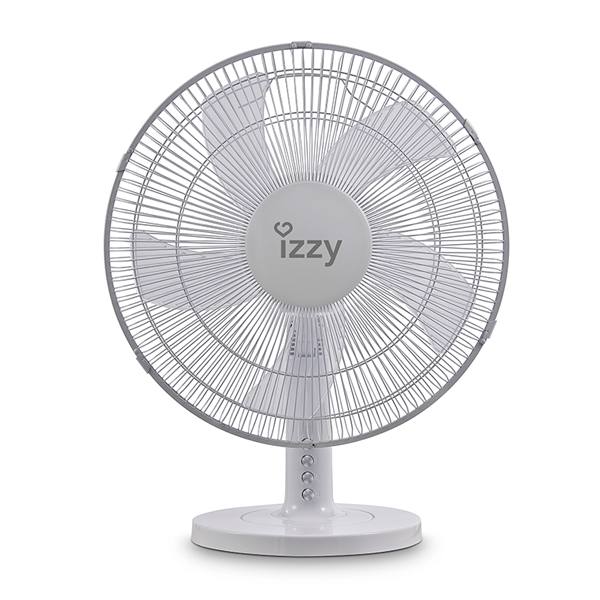 IZZY 223918 Desktop Fan, 16" White
