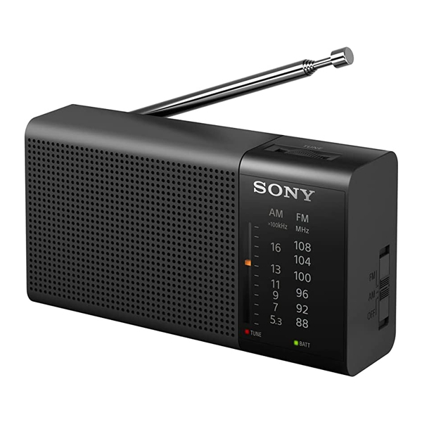 SONY ICFP37.CE7 Portable Radio, Black | Sony| Image 2