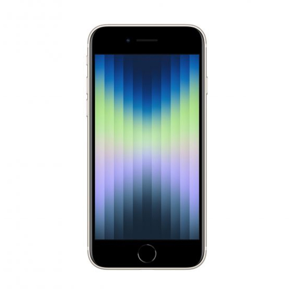 APPLE MMXG3KG/A iPhone SE (2022) 5G Smartphone 64GB, Starlight Άσπρο