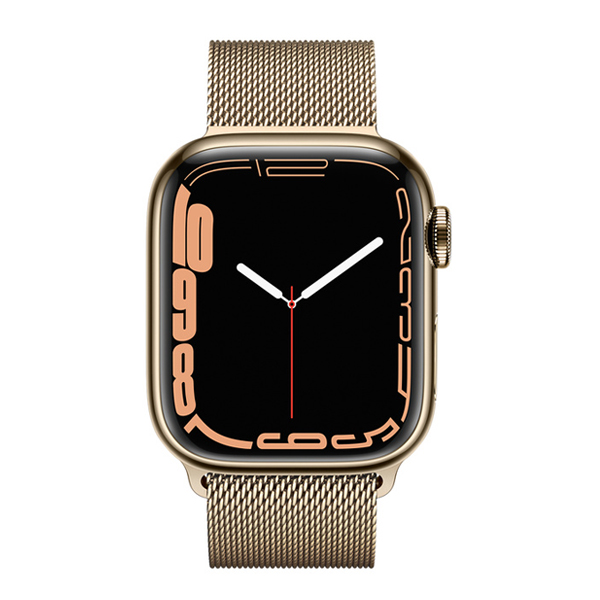 APPLE MKJ03GK/A Smartwatch S7 Cellular 41 mm, Gold Stainless Steel | Apple| Image 2