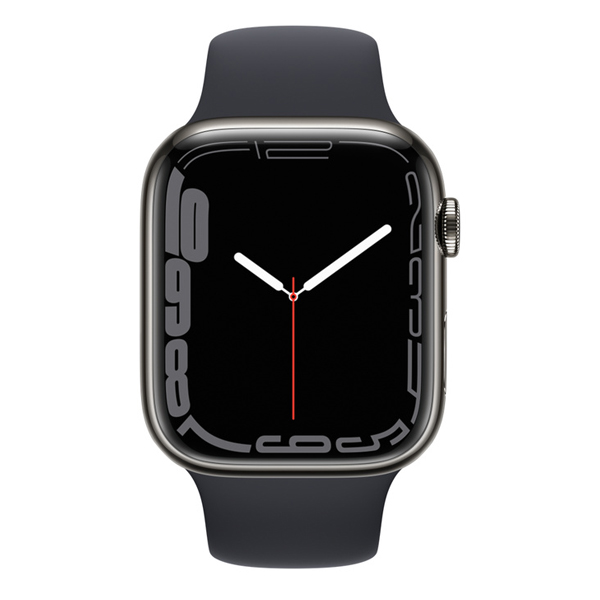 APPLE MNAX3GK/A Smartwatch S7 Cellular 45 mm, Graphite Stainless Steel | Apple| Image 2
