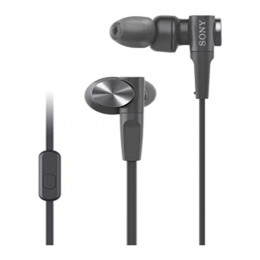 SONY MDRXB55APB.CE7 In-Ear Wired Headphones, Black | Sony