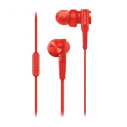 SONY MDRXB55APR.CE7 In-Ear Wired Headphones, Red | Sony