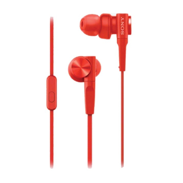 SONY MDRXB55APR.CE7 In-Ear Ενσύρματα Ακουστικά, Κόκκινο | Sony