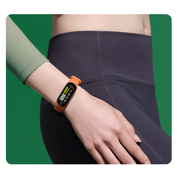XIAOMI BHR6202GL Λουράκι Σιλικόνης για Mi Band 7 Smartwatch, Πορτοκαλί | Xiaomi| Image 2