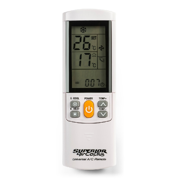 SUPERIOR AIRCOPLUS Universal Remote Control for Air Conditioners