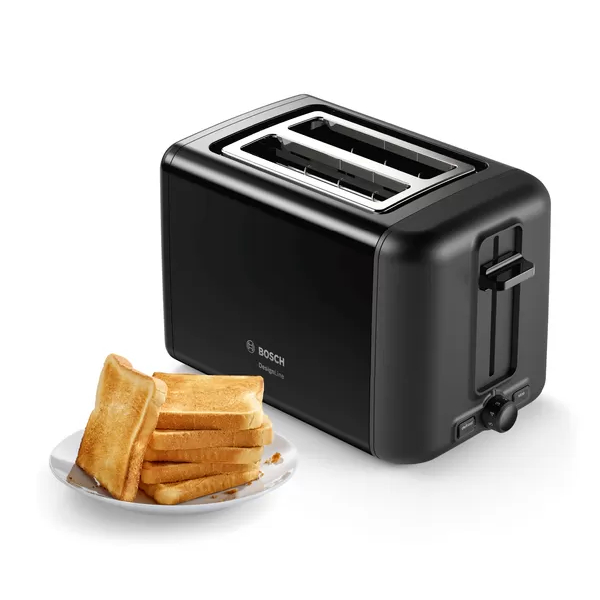 BOSCH TAT3P421 Toaster, Black | Bosch| Image 2
