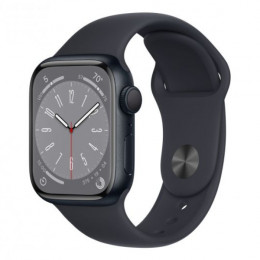 APPLE Watch Series 8 GPS 41mm, Aluminum with Μidnight Sports Band | Apple