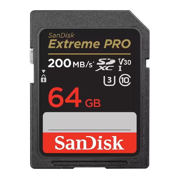 SANDISK  Extreme PRO Κάρτα Μνήμης SDHC/SDXC UHS-I, 64 GB