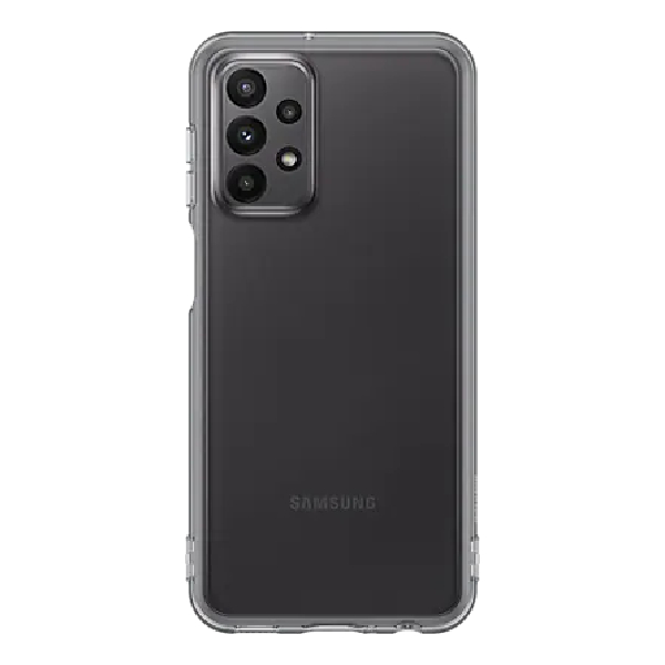 SAMSUNG Soft Clear Θήκη για Samsung Galaxy A23 Smartphone, Μαύρο