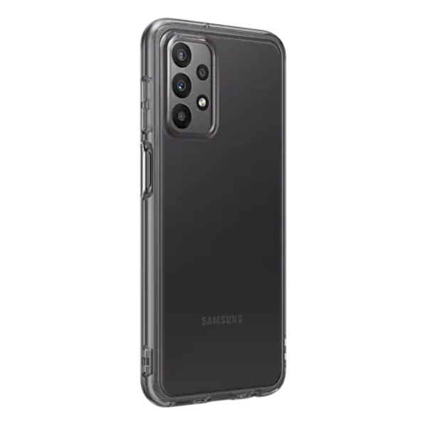 SAMSUNG Soft Clear Cover for Samsung Galaxy A23 5G Smartphone, Black | Samsung| Image 4