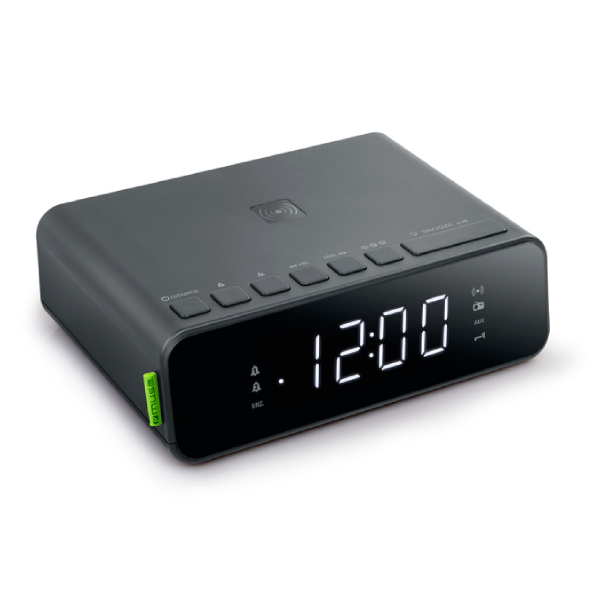 ΜUSE M-175 WI Radio Alarm Clock, Βlack