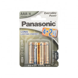 PANASONIC LR03EPS/6BP Everyday Power Μπαταρίες, 4+2 AAA | Panasonic
