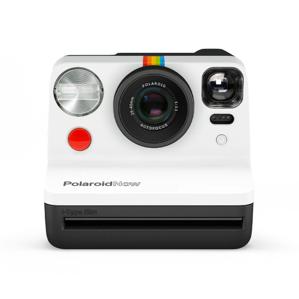 POLAROID NOW Instant Film Κάμερα, Μαύρο & Άσπρο | Polaroid