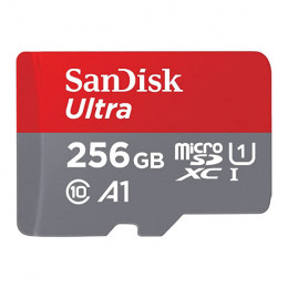 SANDISK SDSQUAC-256G-GN6MA 256GB Ultra microSDXC UHS-I Κάρτα Μνήμης με Αντάπτορα | Sandisk